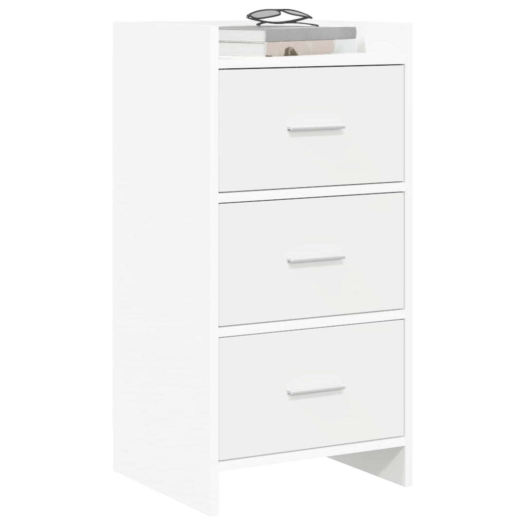 Sideboard Hvid 40 x 36 x 80 cm Konstrueret træ