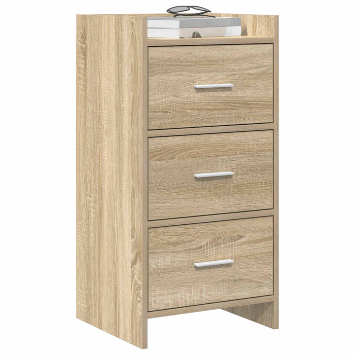 Sideboard Sonoma-eg 40 x 36 x 80 cm Konstrueret træ