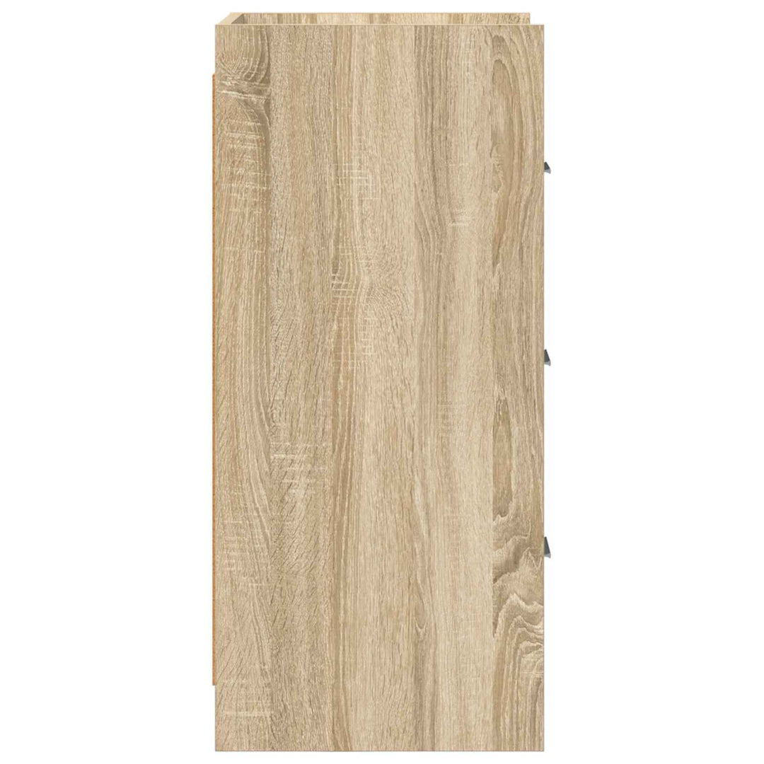 Sideboard Sonoma-eg 40 x 36 x 80 cm Konstrueret træ
