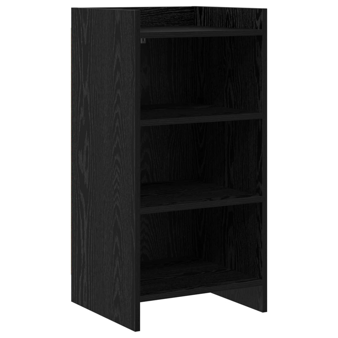 Sideboard Sort eg 40 x 36 x 80 cm Konstrueret træ