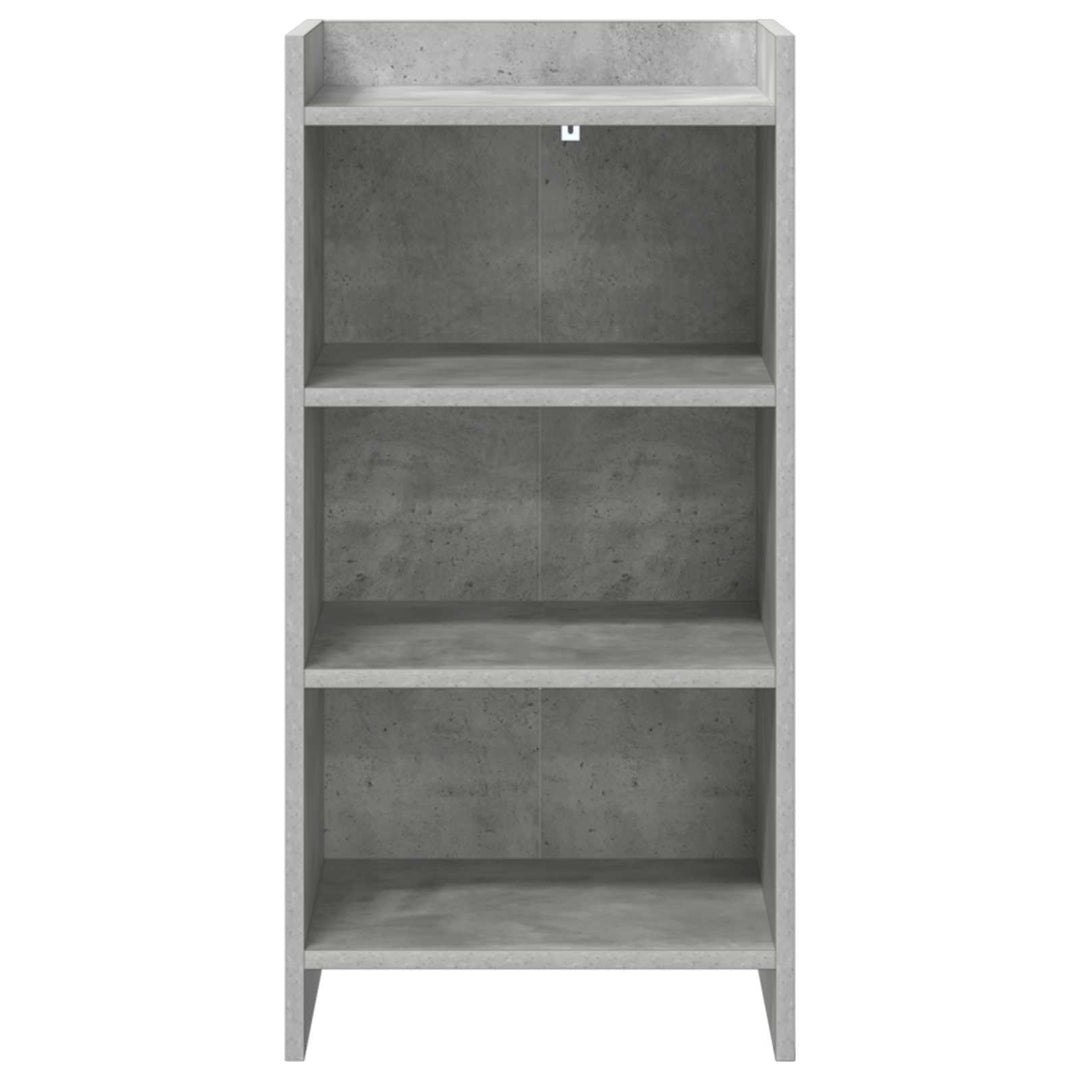 Sideboard Betongrå 40 x 36 x 80 cm Konstrueret træ