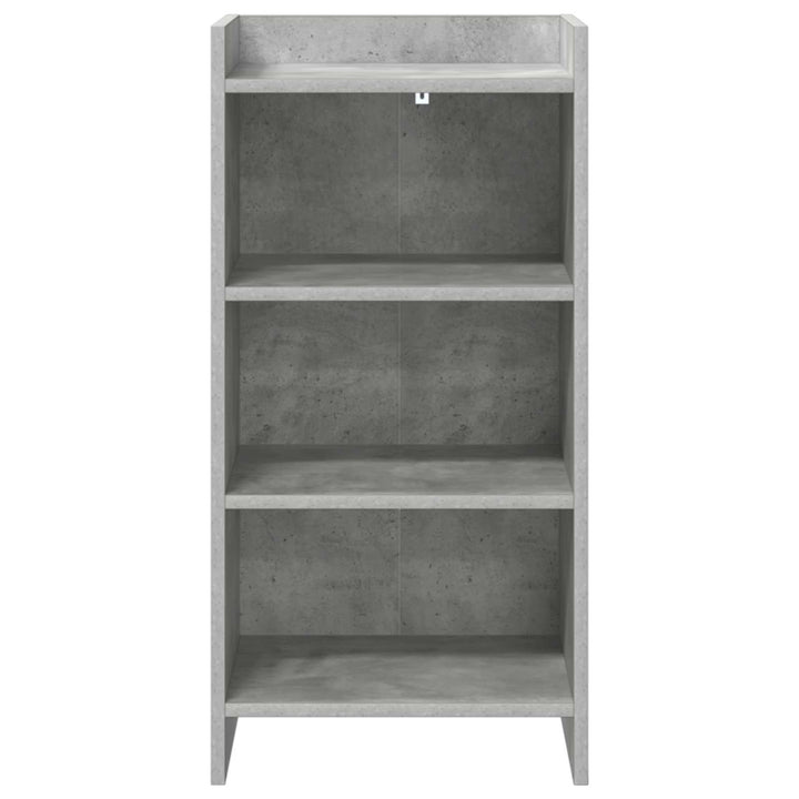 Sideboard Betongrå 40 x 36 x 80 cm Konstrueret træ