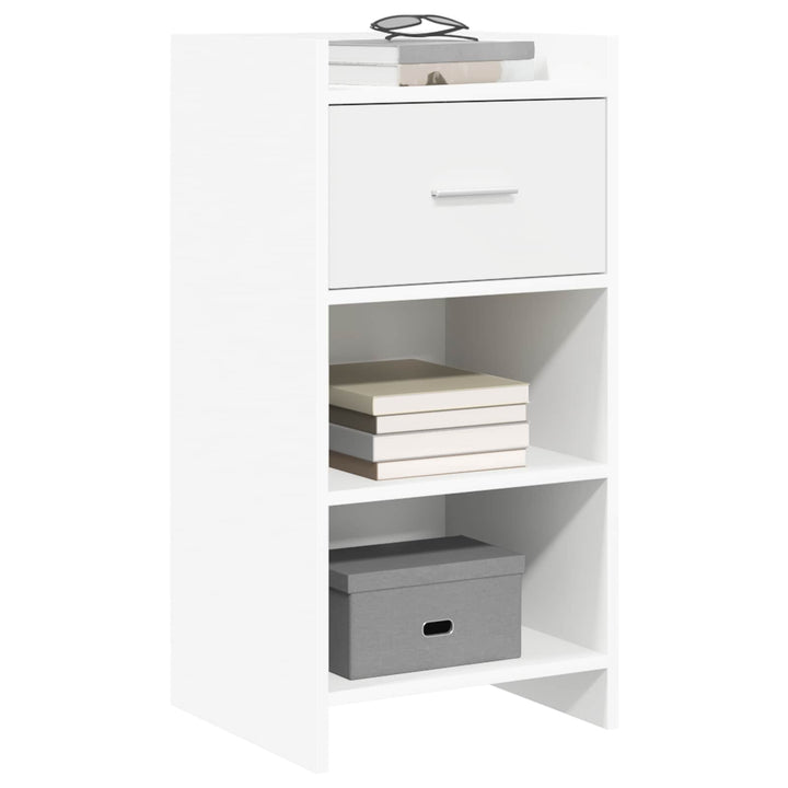 Sideboard Hvid 40 x 36 x 80 cm Konstrueret træ