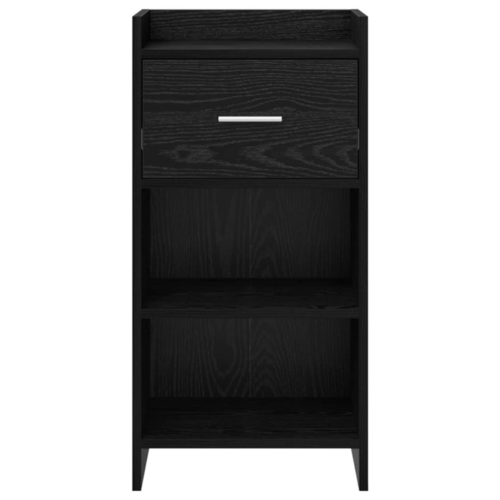 Sideboard Sort eg 40 x 36 x 80 cm Konstrueret træ