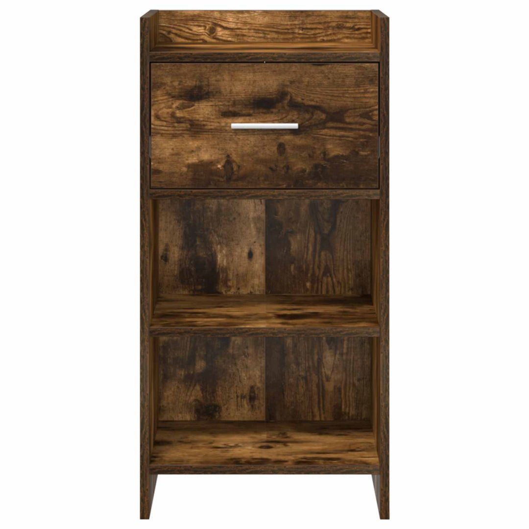 Sideboard Røget eg 40 x 36 x 80 cm Konstrueret træ