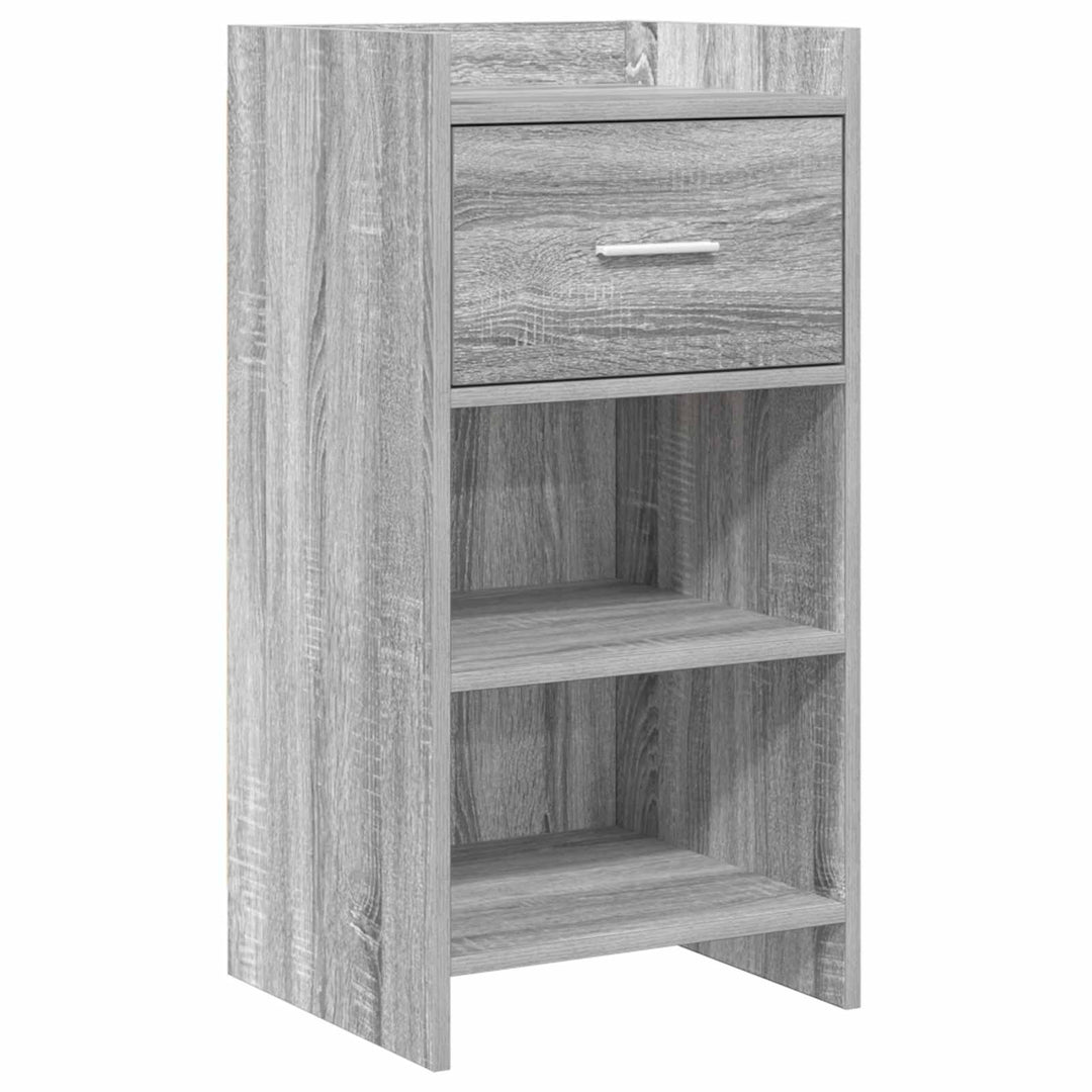 Sideboard Grå Sonoma 40 x 36 x 80 cm Konstrueret træ