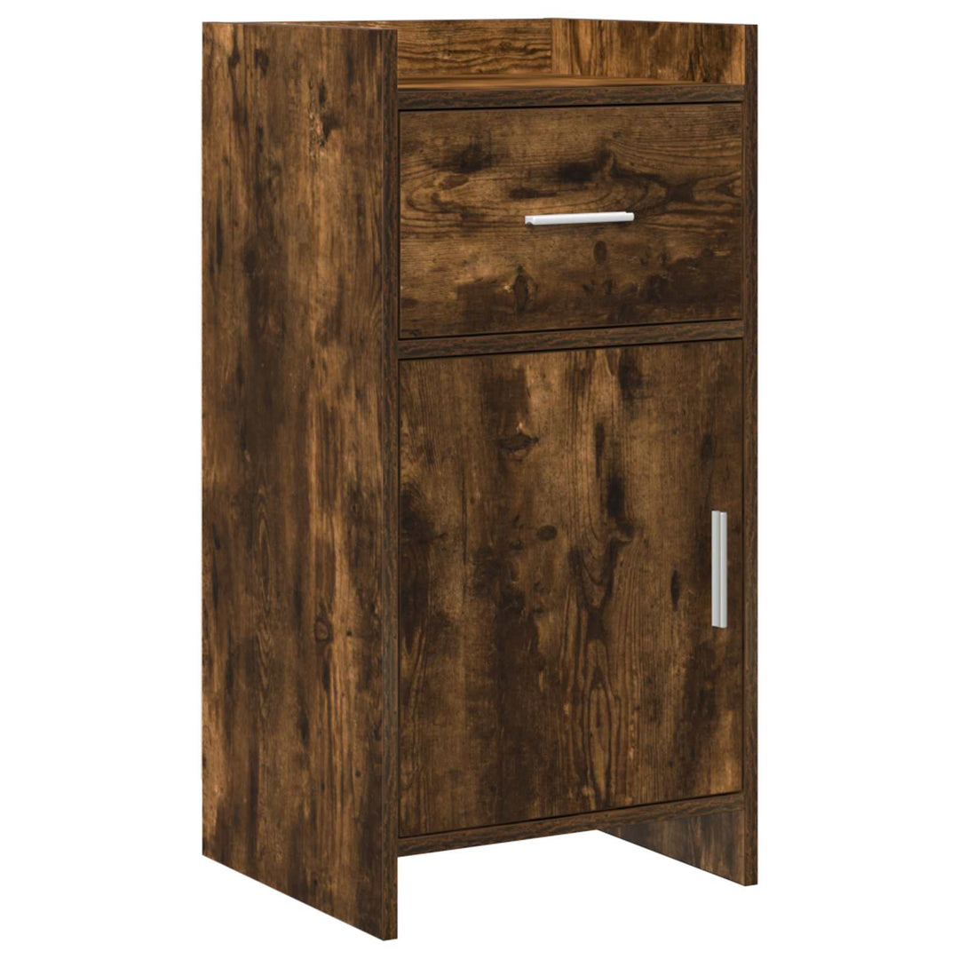Sideboard Røget eg 40 x 36 x 80 cm Konstrueret træ