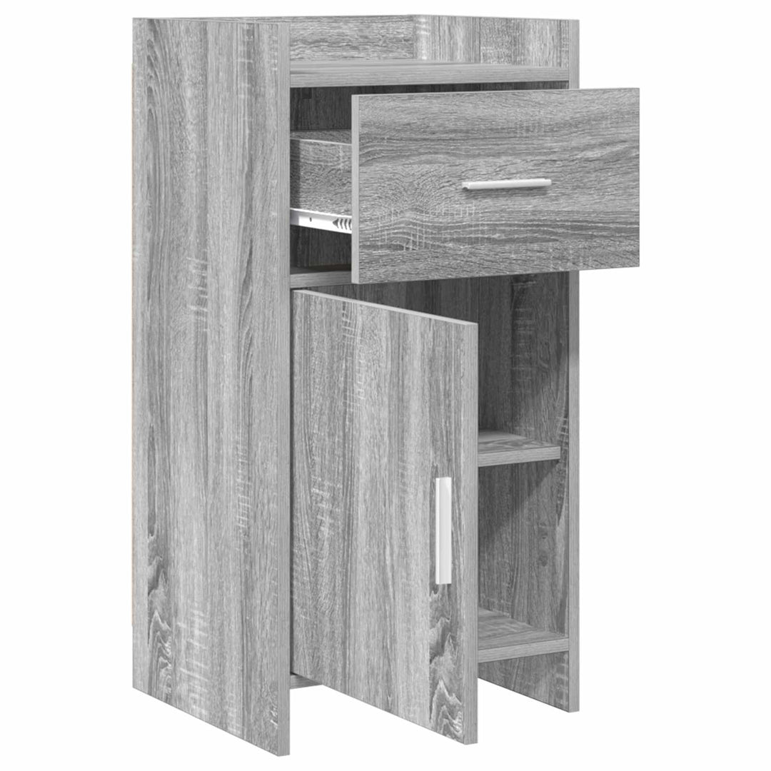 Sideboard Grå Sonoma 40 x 36 x 80 cm Konstrueret træ