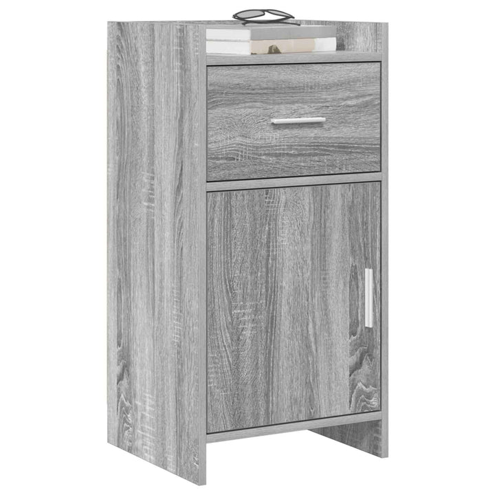 Sideboard Grå Sonoma 40 x 36 x 80 cm Konstrueret træ