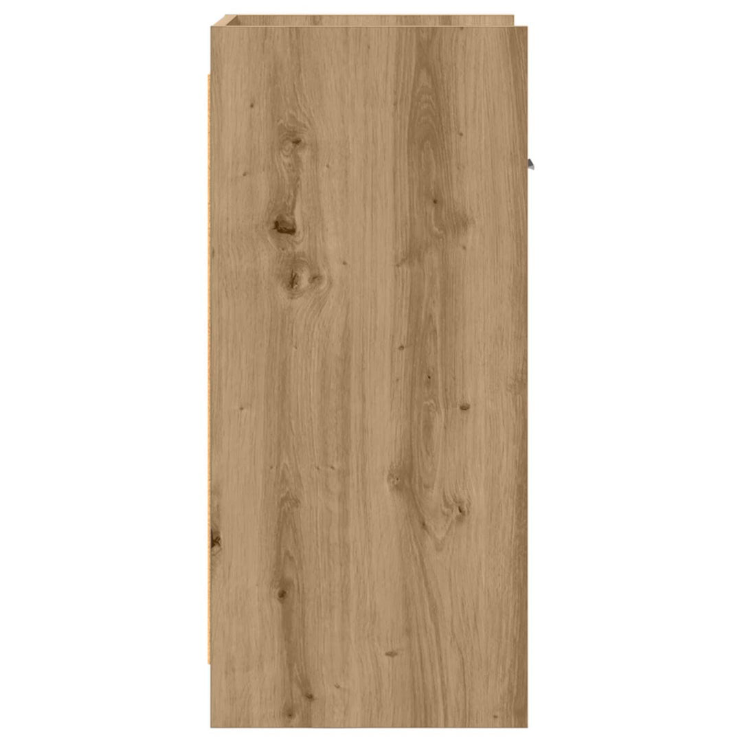 Sideboard Artisan-eg 40 x 36 x 80 cm Konstrueret træ