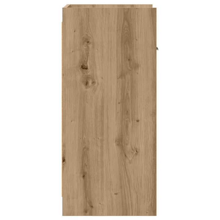 Sideboard Artisan-eg 40 x 36 x 80 cm Konstrueret træ