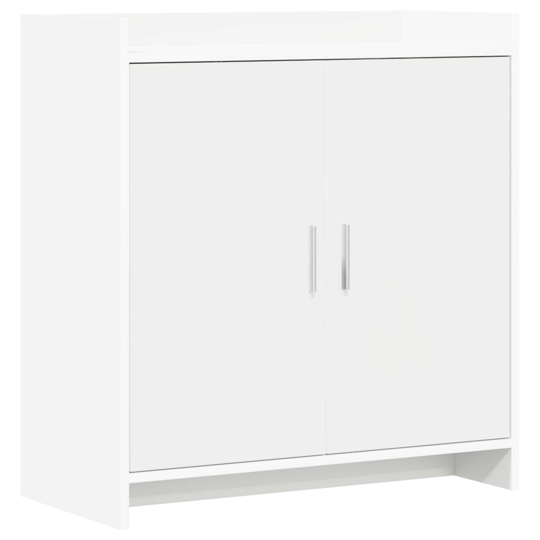 Sideboard Hvid 72 x 36 x 80 cm Konstrueret træ
