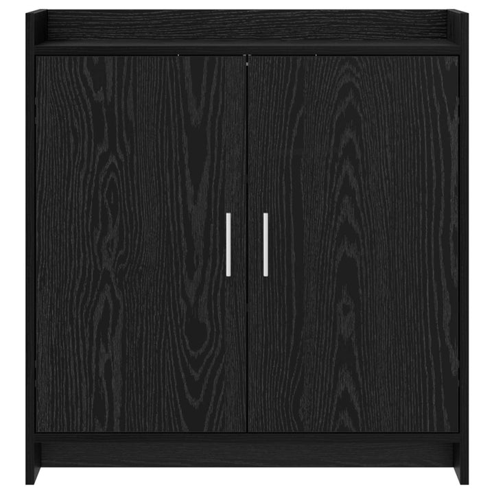 Sideboard Sort eg 72 x 36 x 80 cm Konstrueret træ