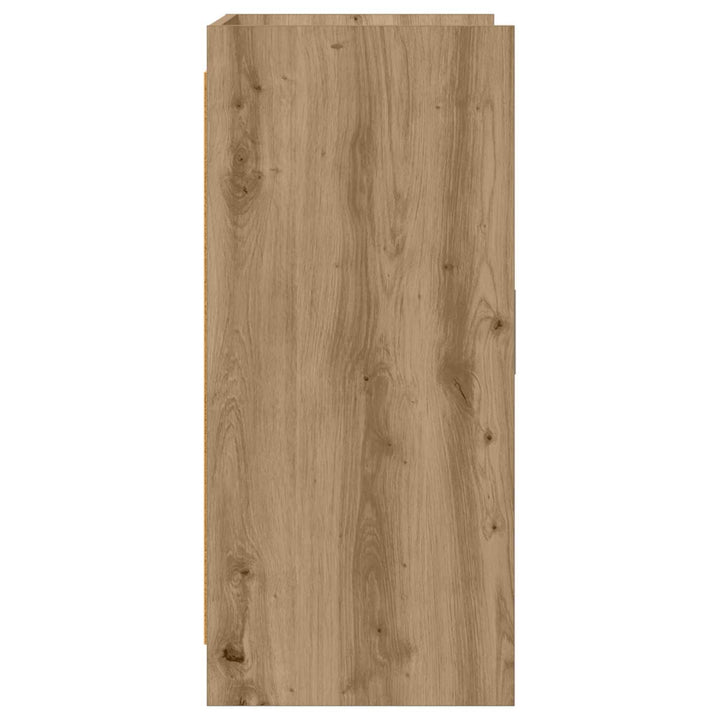 Sideboard Artisan-eg 72 x 36 x 80 cm Konstrueret træ