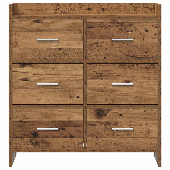 Sideboard Gammelt træ 75 x 33 x 80 cm Konstrueret træ