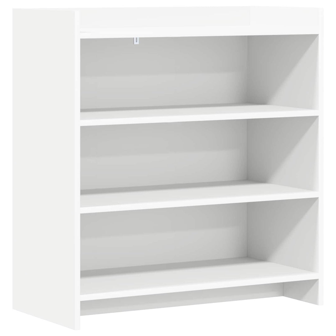 Sideboard Hvid 75 x 36 x 80 cm Konstrueret træ