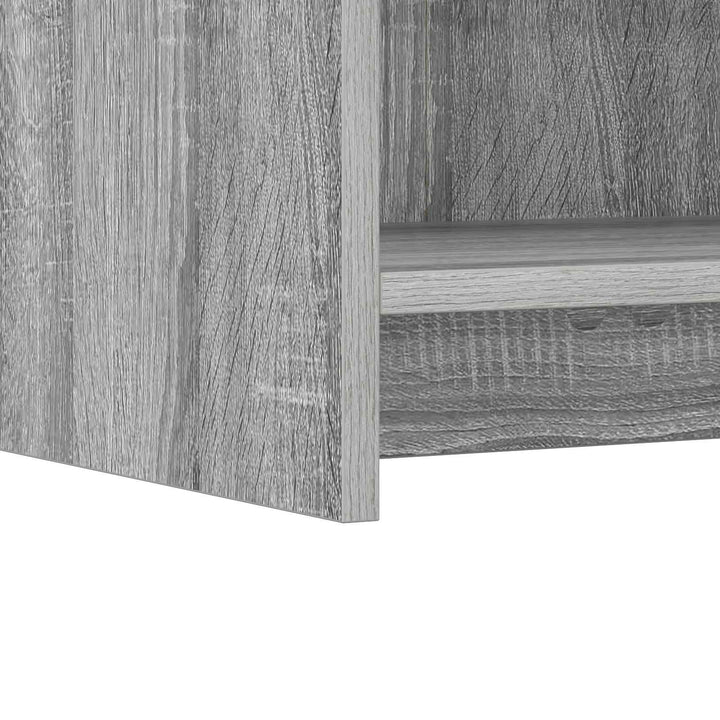 Sideboard Grå Sonoma 75 x 36 x 80 cm Konstrueret træ