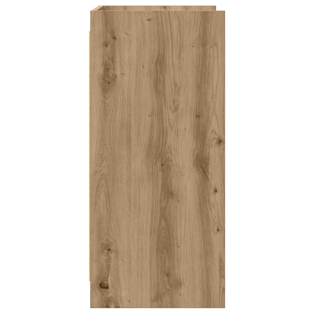 Sideboard Artisan-eg 75 x 36 x 80 cm Konstrueret træ