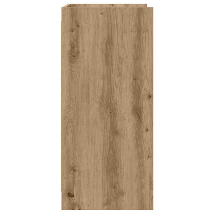 Sideboard Artisan-eg 75 x 36 x 80 cm Konstrueret træ