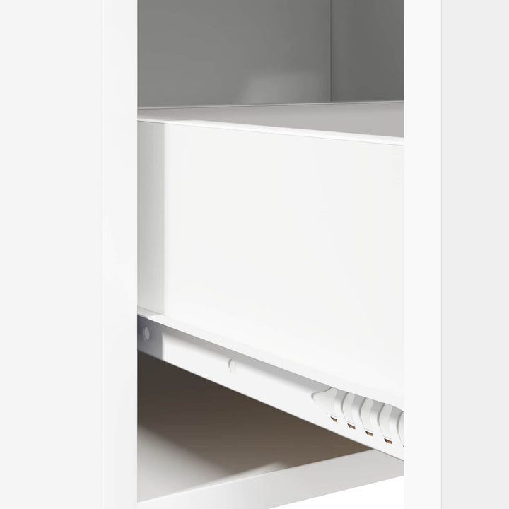 Sideboard Hvid 75 x 36 x 80 cm Konstrueret træ