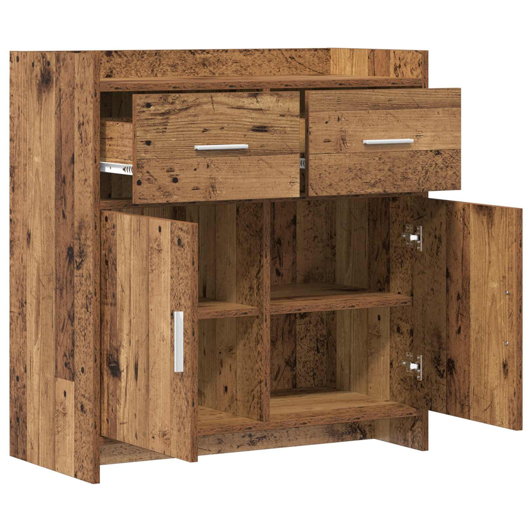 Sideboard Gammelt træ 75 x 36 x 80 cm Konstrueret træ