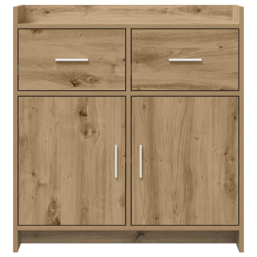 Sideboard Artisan-eg 75 x 36 x 80 cm Konstrueret træ