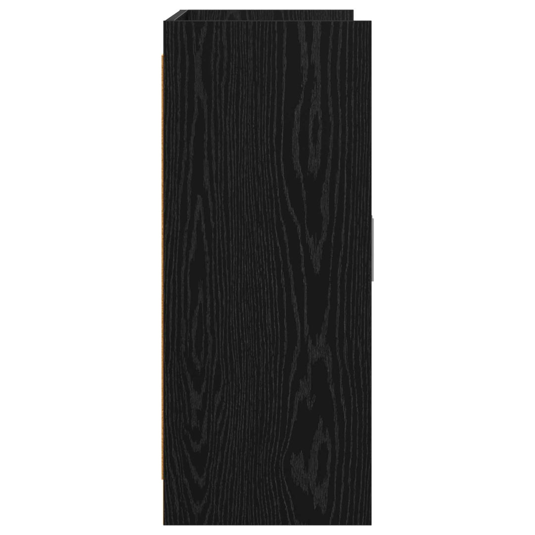 Sideboard Sort eg 98,5 x 33 x 80 cm Konstrueret træ