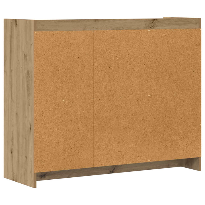 Sideboard Artisan-eg 98,5 x 33 x 80 cm Konstrueret træ