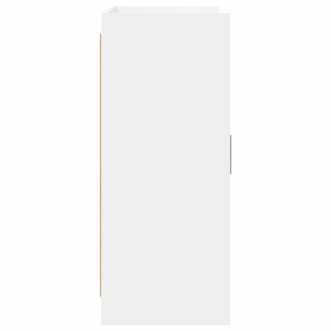 Sideboard Hvid 98,5 x 33 x 80 cm Konstrueret træ