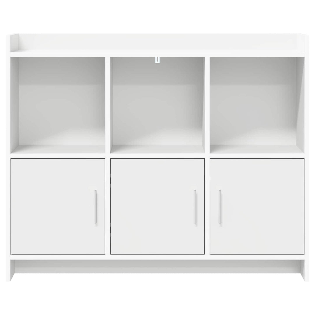 Sideboard Hvid 98,5 x 33 x 80 cm Konstrueret træ