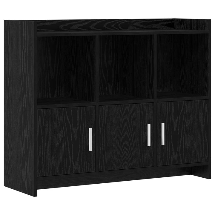 Sideboard Sort eg 98,5 x 33 x 80 cm Konstrueret træ
