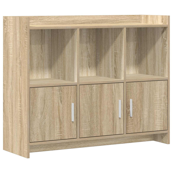 Sideboard Sonoma-eg 98,5 x 33 x 80 cm Konstrueret træ