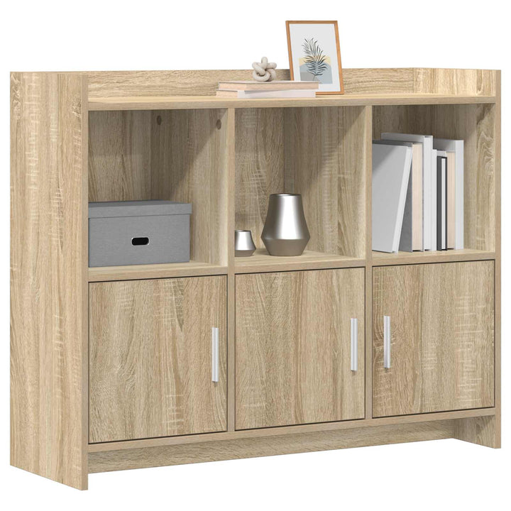 Sideboard Sonoma-eg 98,5 x 33 x 80 cm Konstrueret træ