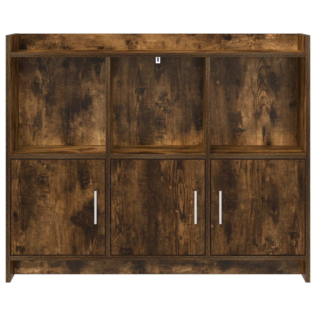 Sideboard Røget eg 98,5 x 33 x 80 cm Konstrueret træ