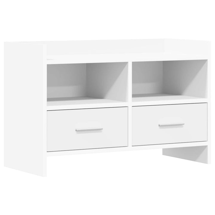 TV-skab 71,5 x 33 x 47 cm Hvid Konstrueret træ