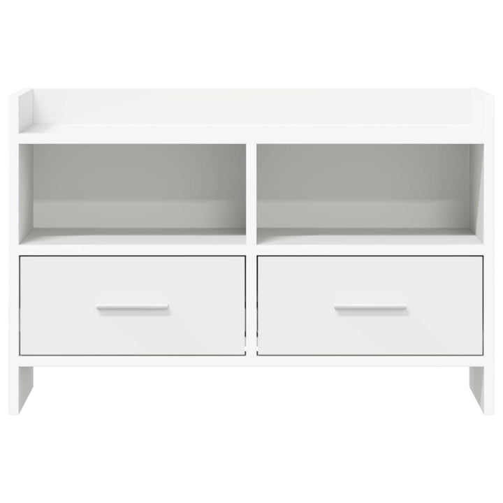 TV-skab 71,5 x 33 x 47 cm Hvid Konstrueret træ