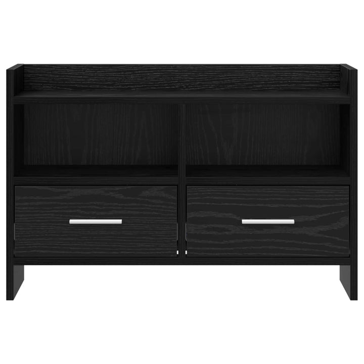 TV-skab 71,5 x 33 x 47 cm Sort eg Konstrueret træ