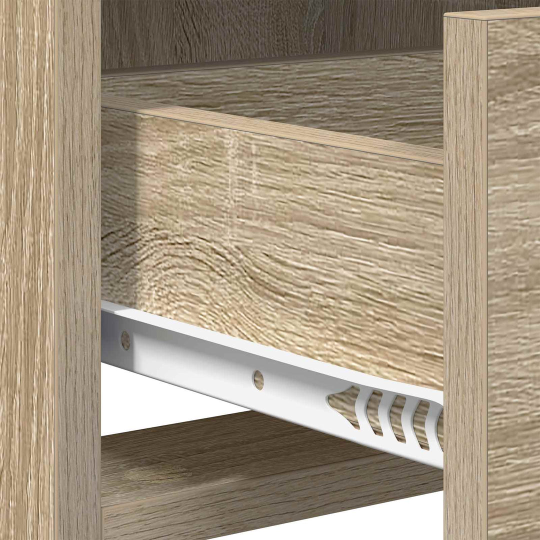 TV-skab 71,5 x 33 x 47 cm Sonoma-eg Konstrueret træ