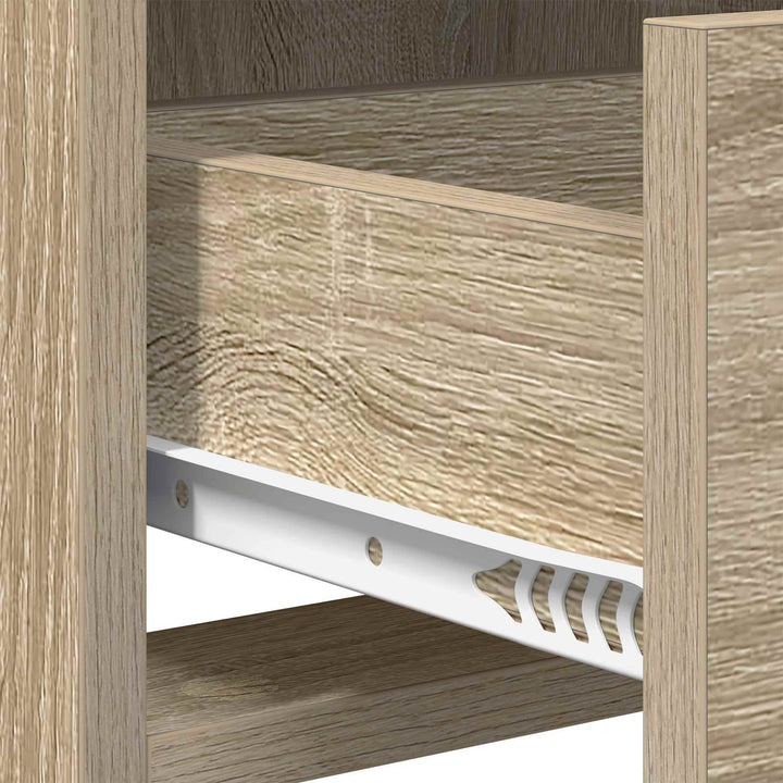 TV-skab 71,5 x 33 x 47 cm Sonoma-eg Konstrueret træ