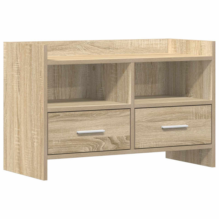 TV-skab 71,5 x 33 x 47 cm Sonoma-eg Konstrueret træ