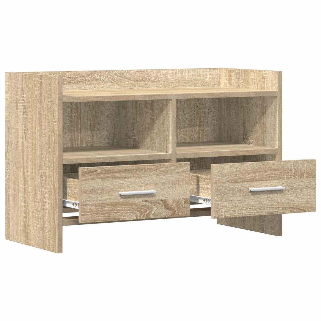 TV-skab 71,5 x 33 x 47 cm Sonoma-eg Konstrueret træ