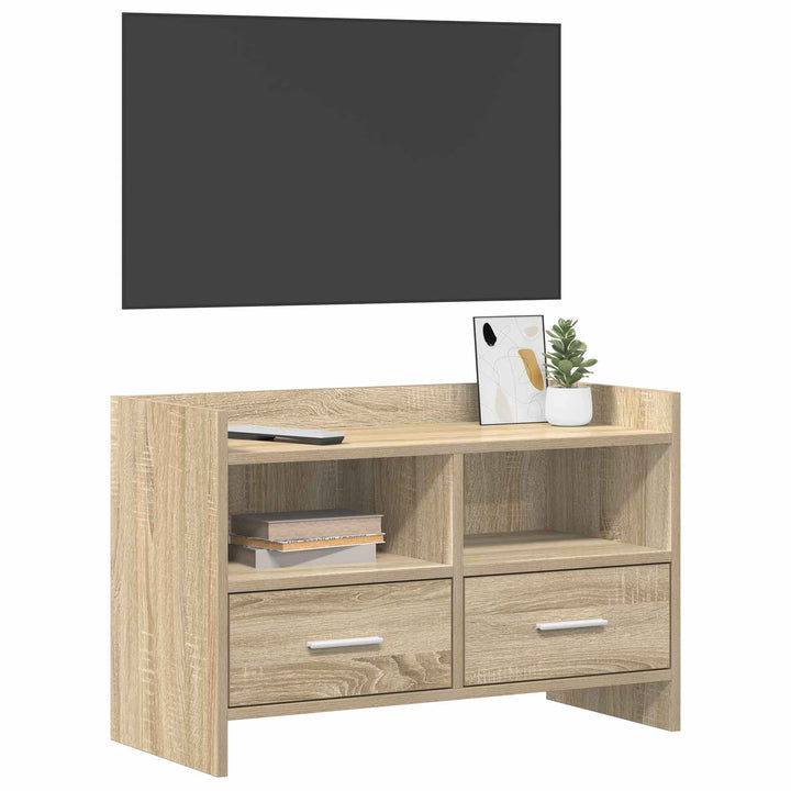 TV-skab 71,5 x 33 x 47 cm Sonoma-eg Konstrueret træ