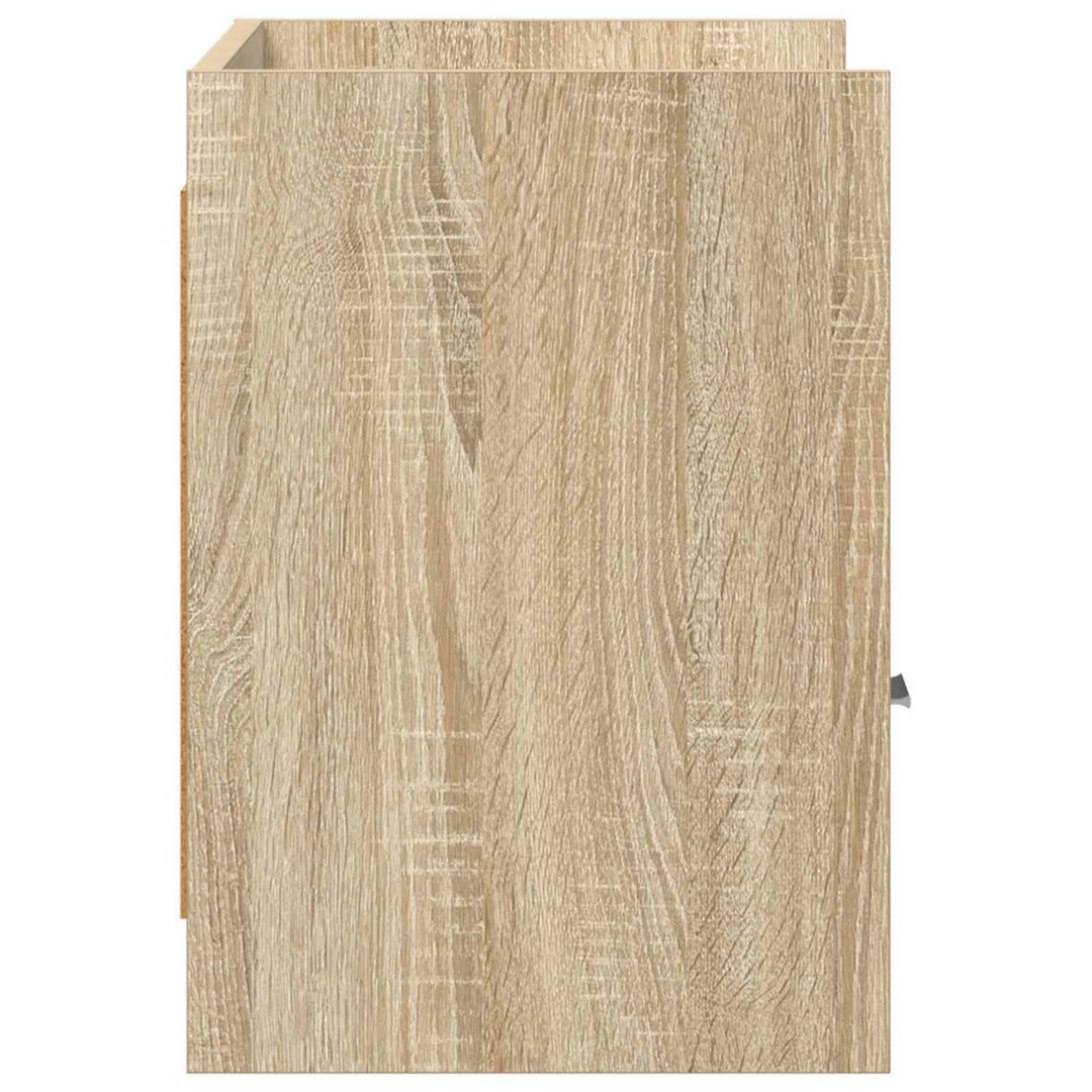 TV-skab 71,5 x 33 x 47 cm Sonoma-eg Konstrueret træ