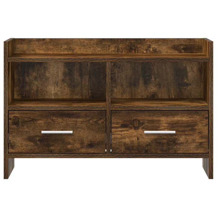 TV-skab 71,5 x 33 x 47 cm Røget eg Konstrueret træ