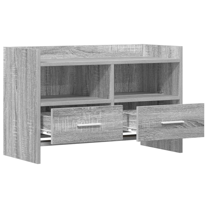 TV-skab 71,5 x 33 x 47 cm Grå Sonoma Konstrueret træ
