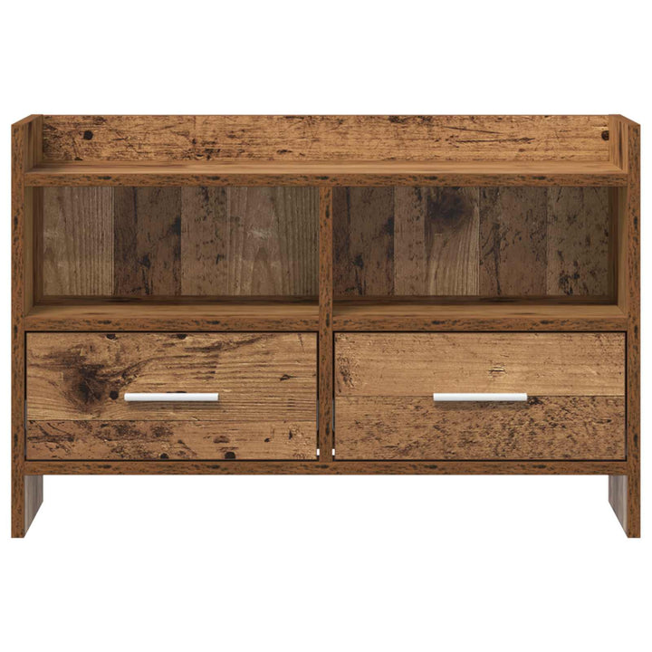 TV-skab 71,5 x 33 x 47 cm Gammelt træ Konstrueret træ