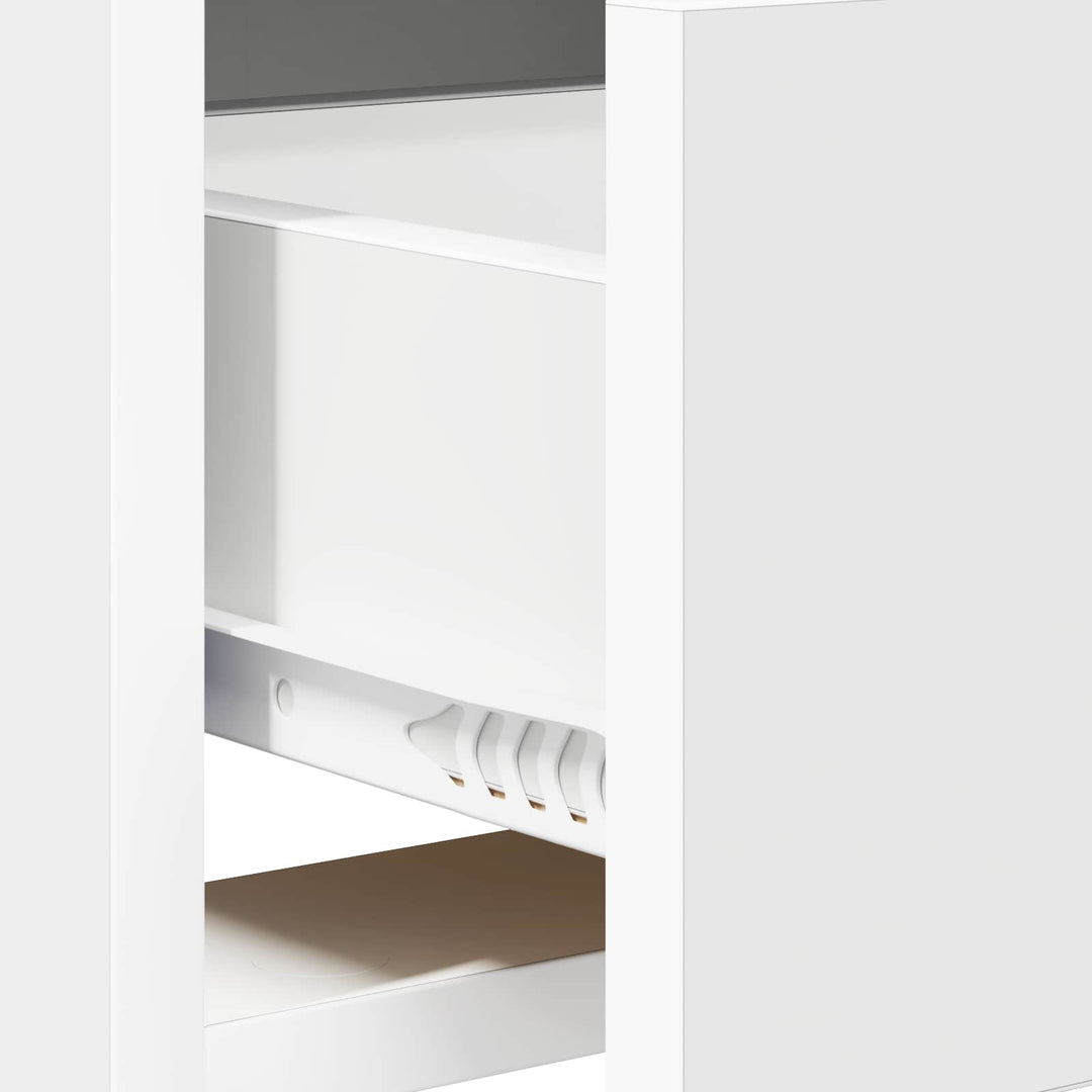 TV-skab 100 x 33 x 47 cm Hvid Konstrueret træ