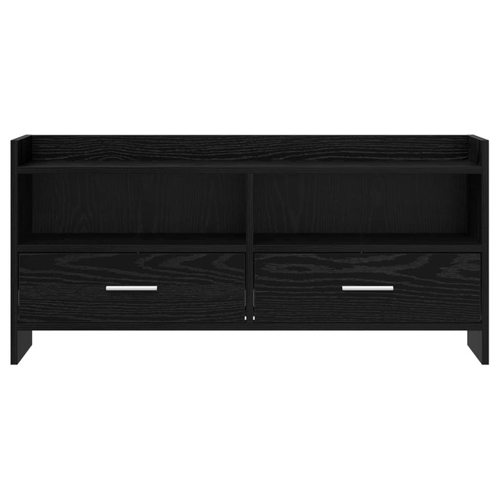 TV-skab 100 x 33 x 47 cm Sort eg Konstrueret træ