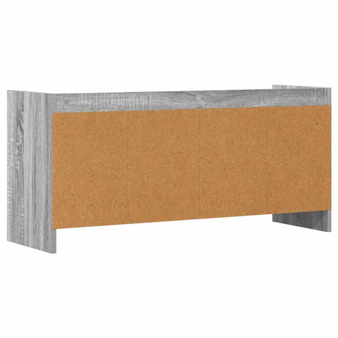 TV-skab 100 x 33 x 47 cm Grå Sonoma Konstrueret træ