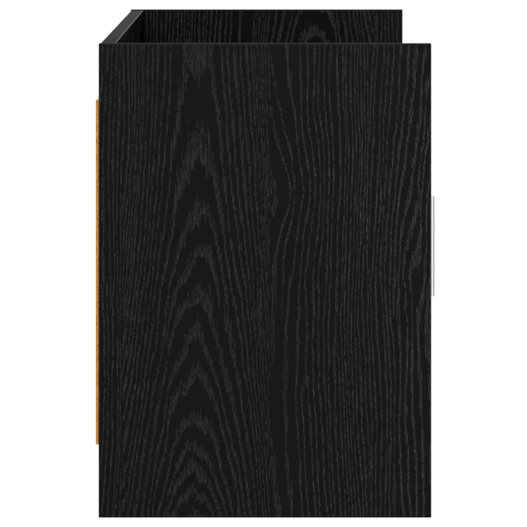 TV-skab 102 x 33 x 47 cm Sort eg Konstrueret træ